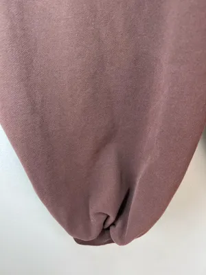 Nap Balloon Hem Barrel Joggers Sweatpants Brown Drawstring Neutral Loungewear Sm thumbnail 9