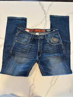 Straight leg Harley Davidson jeans thumbnail 2