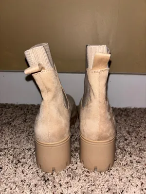 Chunky Boot Tan Size 7 thumbnail 3