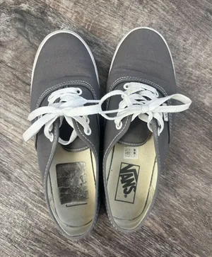 Vans Charcoal Canvas Sneakers thumbnail 1