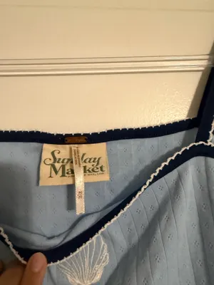 Free people Sunday Market eyelet tank thumbnail 3