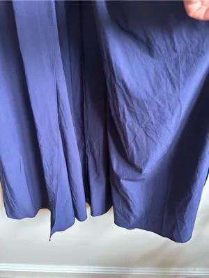 Halara Breezeful High Waisted Split Flowy Maxi Skirt Large Blue thumbnail 3