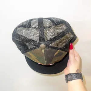 John Pardi Otto camo and black mesh trucker California patch SnapBack thumbnail 4