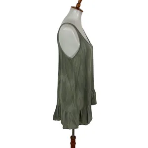Anthropologie Braeve Green Tank Top Small Textured Knit Sleeveless thumbnail 5