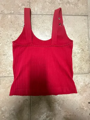 Y2k dynamic seamless ribbed tank top thumbnail 7
