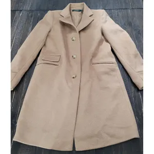 Lauren Ralph Lauren Camel Wool Blend Reefer Coat Women's Size 4 Small thumbnail 2