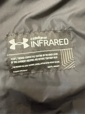 Under Armour Black Chevron Quilted Hooded Packable Puffer thumbnail 11