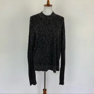 Wilfred Aritzia Top Small Gray Long Sleeve Minimalist Cozy Luxe thumbnail 8