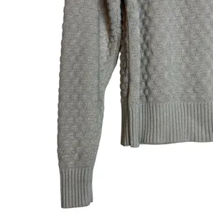 Lululemon Texture Play Sweater Cashmere Blend Ivory Size Medium thumbnail 3