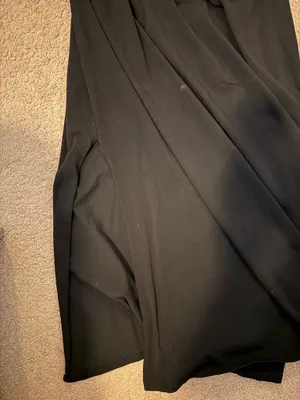 ASOS Black Strapless Maxi Dress - Simple Tube Design thumbnail 2