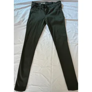 AG Adriano Goldschmied The Legging Super Skinny Pants Olive‎ Green Womens 26R thumbnail 3