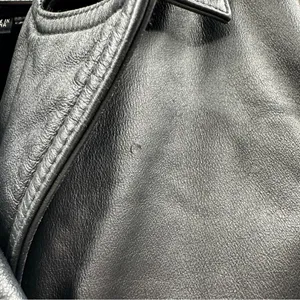 Vintage 90s Wilsons Leather Black Genuine Leather Jacket‎ Coat Size M thumbnail 10