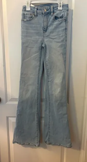  american eagle next level stretch jeans bootleg/flare jeans thumbnail 1