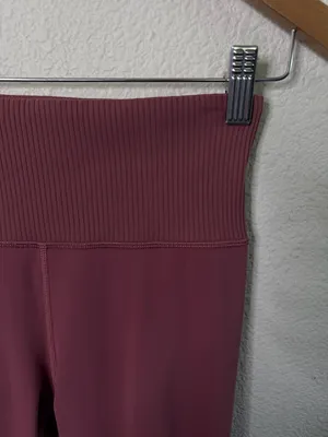 Vuori Women's Rib Studio Legging VW428 Terracotta Womens‎ Size S thumbnail 5