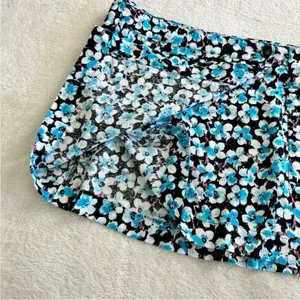 Future Collective Wrap Cargo Skirt Womens Size‎ 0 Linen Blue Ditsy Floral NEW thumbnail 5