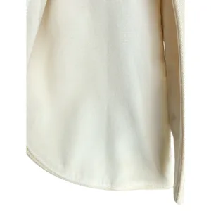 Khaite Tate Square Neck Cream Mini Dress Size 6 thumbnail 11