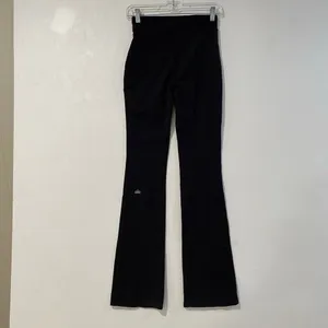 Alo Yoga Black High Waist Flare Leggings Size Unknown Y2K Pilates thumbnail 4