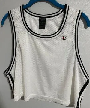 Champion Cropped Jersey Tank thumbnail 1