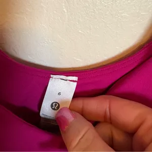Lululemon Align Tank Top *Light Support, A/B Cup
Ripened Raspberry Sz 6 NWT thumbnail 5