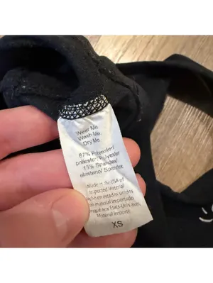 Beyond Yoga Spacedye Lift Your Spirit Sports Bra XS Darkest Night thumbnail 4