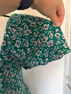 Luxology Green floral midi dress thumbnail 4