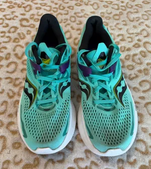 Saucony Women's Ride 15 Teal Green Running Athletic Shoes Size: 9.5 thumbnail 5