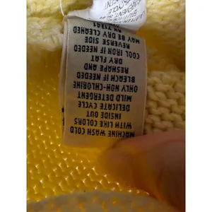 L L Bean‎ Light Yellow V Neck 100% Cotton Knit Sweater Long Sleeve Casual XS thumbnail 11