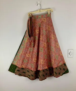 Reversible Maxi Wrap Skirt BINW212 Multiple thumbnail 1