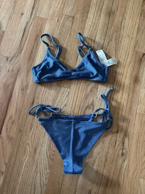 Aerie blue bikini small thumbnail 1