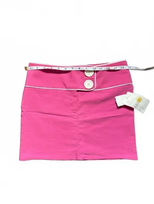 NWT Vintage Y2K Sunshine Apparel Pink Low Rise Mini Skirt Size 5 USA Made thumbnail 3