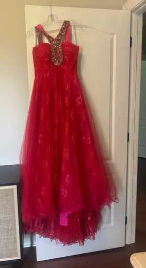 Sherri Hill Dress Red thumbnail 1