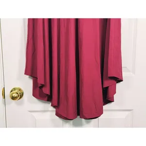 Halara Breezeful High Waisted Tie Midi Skirt Size M Burgundy Lightweight Fall thumbnail 9
