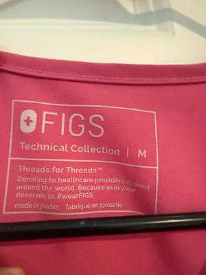 Pink FIGS Scrubs Set thumbnail 5