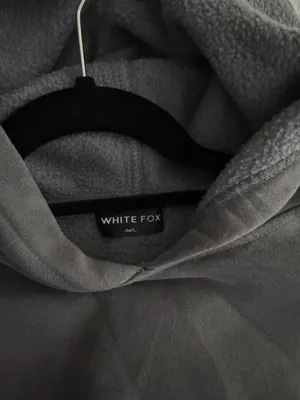 white fox hoodie thumbnail 2
