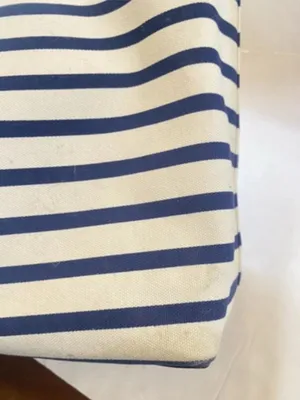 Kate Spade Tie the Knot striped tote Storybook lining thumbnail 14