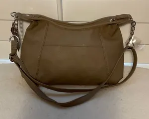 Chic Brown Women's Shoulder Bag Tan thumbnail 1
