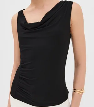 Reformation Darla Cowl Neck Top thumbnail 1