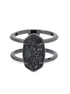 Kendra Scott Elyse Gunmetal Ring thumbnail 1