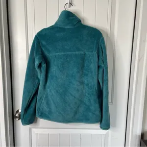 Patagonia snap T‎ fleece pullover teal jacket size small thumbnail 5