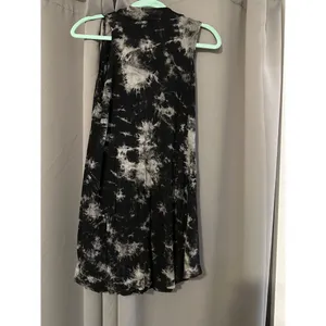 Ginger G Tie-Dye Dress Black and White Boho‎ Chic Summer Wear thumbnail 2