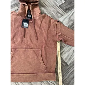 ALPHALETE Women’s Terry Oversized Hoodie - Bloodstone ,Size Large thumbnail 5