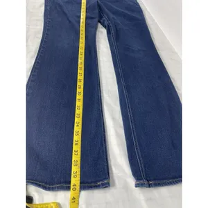 Old Navy Women’s WOW Flare High-Rise Blue Denim Flared Jeans Size 12 thumbnail 2