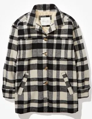 American Eagle Sherpa Lined Jacket thumbnail 1