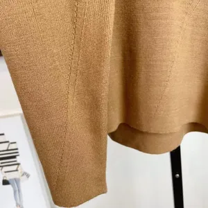 Lost + Wander Divine At Dawn Pullover Sweater Top in Camel One Size NWT thumbnail 4