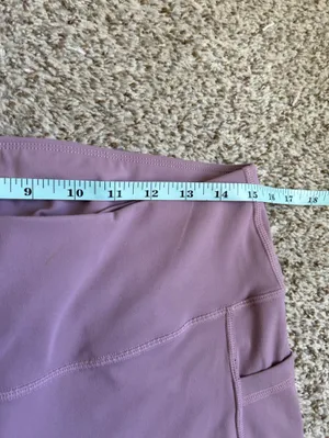 Women's Mauve High-Waist Active Leggings XXL Athleisure Stretch Work Out thumbnail 6