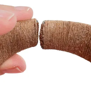 Brown & White Yarn Wrapped Aztec Native Pattern Cuff Bracelets thumbnail 8