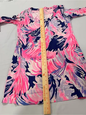 LILLY PULITZER Merrit Dress in True Blue ~ Paradise Point Reduced Medium‎ thumbnail 7