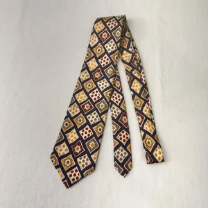 Brooks Brothers Silk Tie Men's Necktie Executive Collection Multicolor Geometric thumbnail 6