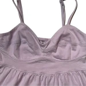 Aritzia Purple Tna Mini Pastel Lilac Dress Women’s Size XS thumbnail 4