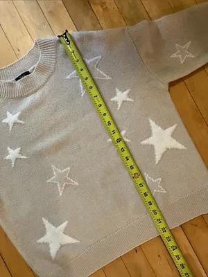 Rails Kana Camel Stars Crewneck Sweater Size Small thumbnail 8